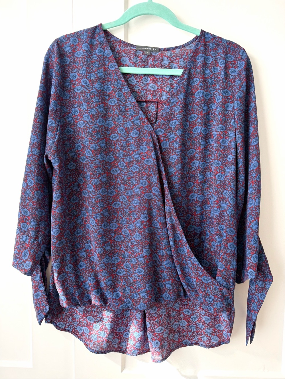 West Kei Allan Surplice blouse
